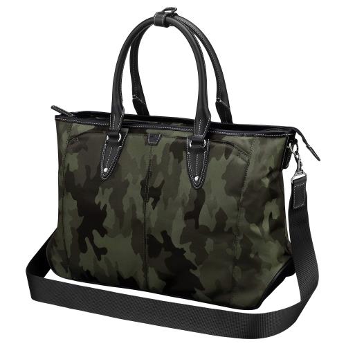 ハクバ Fineseed TOKYO ビジネストート BT1712 B4木目細かファイルサイズ相応う 16inパソコン相応う 大電気容量 心地よい表現スタイル 通い 出張 普段使い走り カーキ家鴨