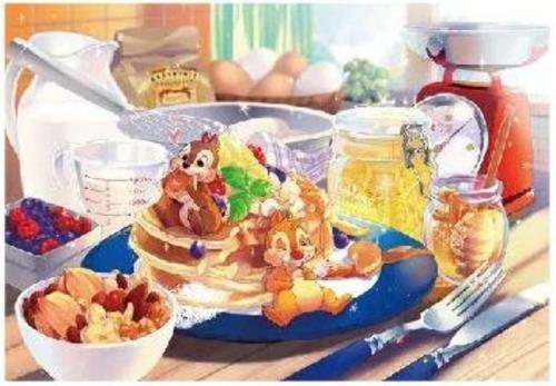 1000ピース ジグソーパズル ディズニー あま～い誘惑(51x73.5cm) 【ピュアホワイト】