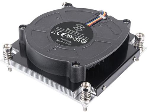 SilverStone 中央処理装置冷房装置 SST-XE01-1700A Inte LGA1700 客体 1U サーヴァー/ワークステーション向け 【国内定め事代わりになる店品】