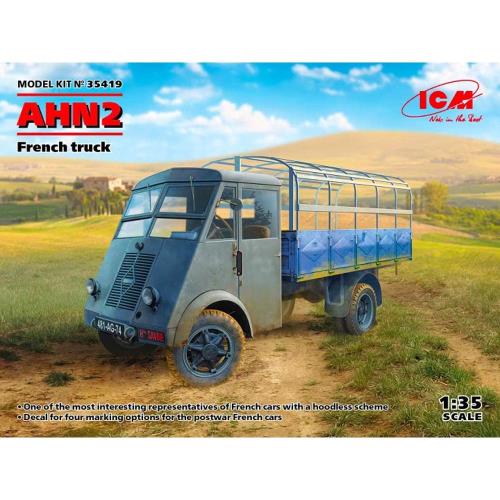 アイシーエム ICM 1/35 ルノー AHN2 フランス トラック プラモデル 35419 成型色