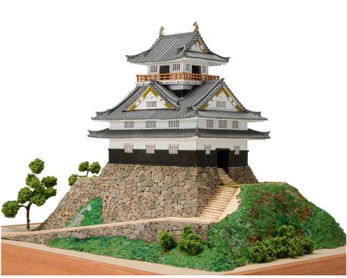 ウッディジョー 1/150 岐阜城 木製模型 組み立てキット- 18,782円