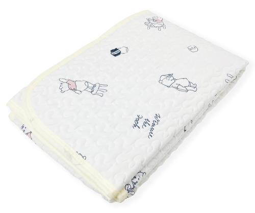 MORIPiLO モリシタ ディズニー くまのプーさん アクセントラグ 100x195cm 北欧 洗える キャラクター グッズ 韓国 イブル ベージュ 4621214