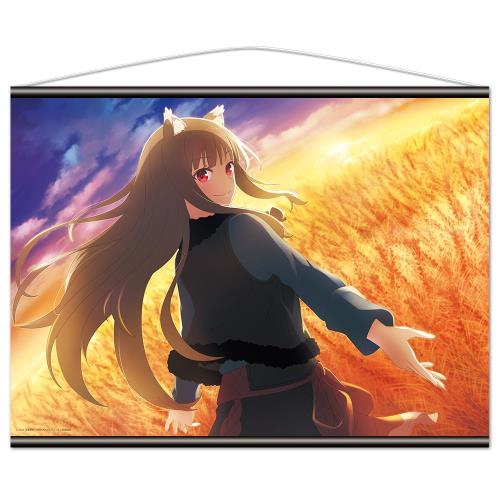 TVアニメ「狼と香辛料 MERCHANT MEETS THE WISE WOLF」B2タペストリーB［ホロ］画像