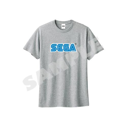 セガ ロゴ」プレーンTシャツ グレー Mサイズ