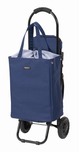 ｃｏｃｏｒｏ コ・コロ ショッピングカート ブレイク トートチェアカート ネイビー 22L 椅子付き 荷物フック 折り畳み式 ペットボトル収納 保冷 保温 エコバッグ 買い物 おしゃれ 可愛い シンプル 便利 コンパクト 軽量 キャンプ 運動会 花見 475249