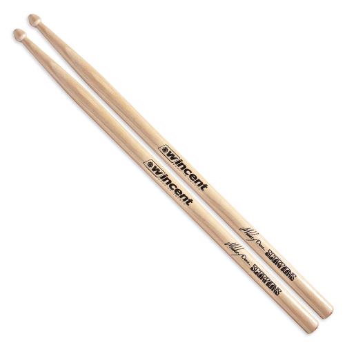 Wincent (ウィンセント) シグネチャー ドラムスティック Mikkey Dee ヒッコリー 410 X 15.8mm W-MDS 【国内正規品】