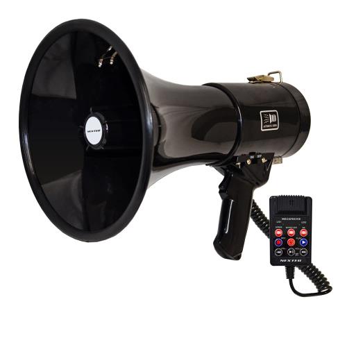 F.R.C. エフ・アール・シー NEXTEC メガホン型拡声器 NX-BV50 (W) 肩がけ可能なパワフルモデル 各種イベントや避難誘導等に! ブラック|アニメ雑貨アン&山梨のフルーツ