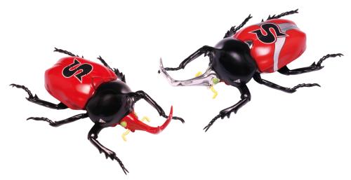 自由研究シリーズ No.214 仮面ライダーストロンガー編 カブトムシ 仮面ライダーストロンガー仕様 プラモデル画像