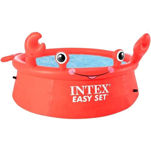 INTEX(インテックス) 大型プール プール ハッピークラブイージーセットプール 183×38cm 【日本正規品】 26100 レッド
