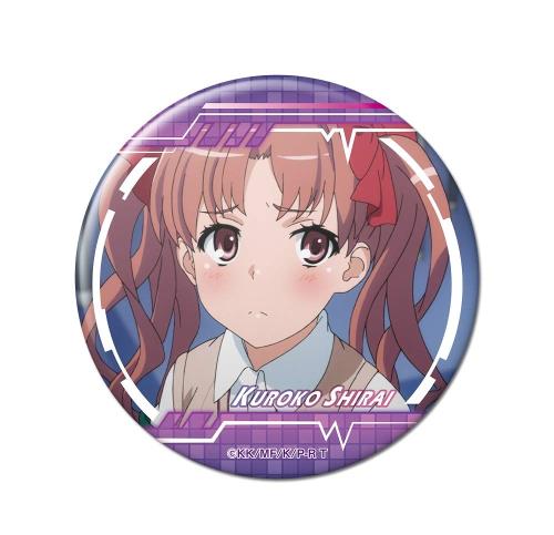 ライセンスエージェント とある科学の超電磁砲T 缶バッジ デザイン05(白井黒子/A)画像