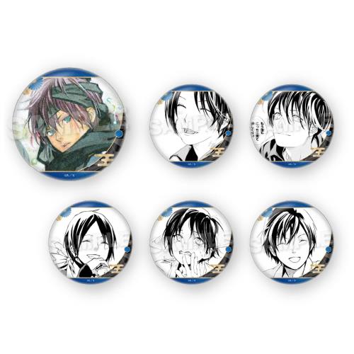 ノラガミ 夜卜 コレクション缶バッジ 6個入りBOX画像