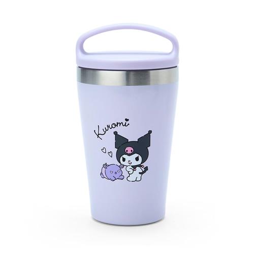 サンリオ(SANRIO) サンリオ スチールカップ ハンドル付きステンレスタンブラー クロミ クロミちゃん kuromi 16×8.5×8.5cm ハンドル付きステンレスタンブラー キャラクター 951641 SANRIO