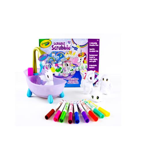 クレヨラ (Crayola) 立体塗り絵 派手my愛玩動物 シャワーでおせわ仕掛ける 幻想曲 お美術家 置き目品 747346