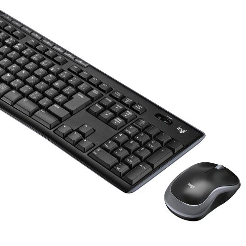 ロジクール ワイヤレス マウス キーボード セット 無線 MK270B ブラック 防滴 windows chrome Unifying非対応 国内正規品 5,008円