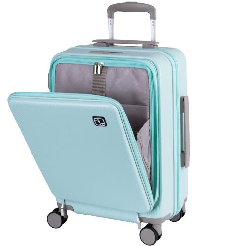 アクタス スーツケース 機内持ち込み キャリーケース キャリーバッグ Sサイズ フロントオープン 拡張付き ５W１Hキャリー