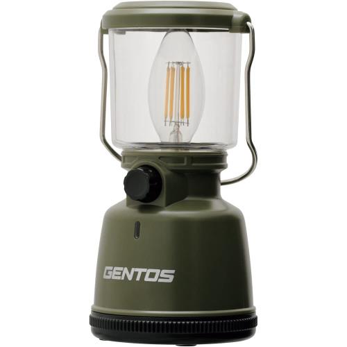 GENTOS(ジェントス) LED ランタン 単1電池式 400ルーメン 無段階調光 エクスプローラー EX-400F キャンプ アウトドア ライト 照明 防災