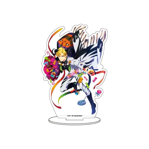 A3 Obey Me! 18 サタン ハロウィンver.描き下ろし キャラアクリルフィギュア H150×W150mm アクリル ACF-OBM-18画像