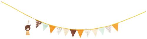 丸和貿易 ガーランド バンビーニール マスコットガーランド フラッグ クマ 400677102画像