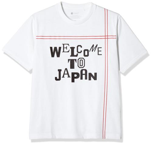 ミズノ(Mizuno)アウトドア トラベル&ウォーキングウエア(PANAM) WELCOME Tシャツ B2JA0056 スノーホワイト 日本 XL (日本サイズXL相当)