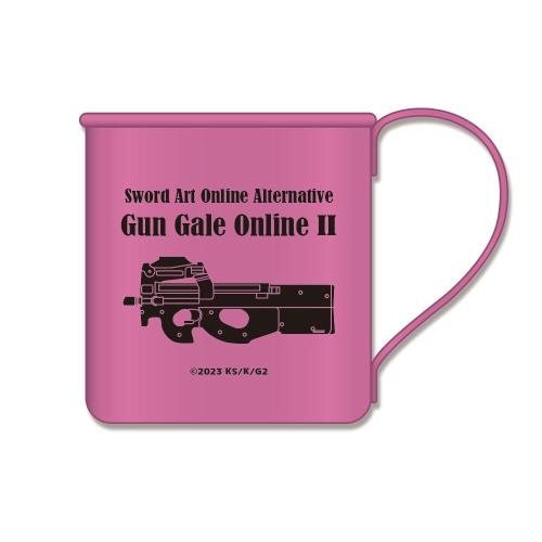 ソードアート・オンライン オルタナティブ ガンゲイル・オンラインII ステンレスマグカップ P90 SMAN-G001-m01画像