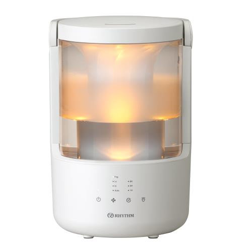 リズム(RHYTHM) 加湿器 超音波式 2025 アロマ対応 お手入れ簡単 タンク乾燥機能 付き 7畳対応 タンク容量 2L 18時間連続加湿 MIST 250 ライトグレー 9YYA64RH08|アニメ雑貨アン&山梨のフルーツ