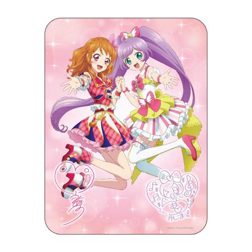 グルマンディーズ バンダイ アイカツ！×プリパラ THE MOVIE -出会いのキセキ！- コレクタブル マウスパッド ティザービジュアル BAK-06B画像