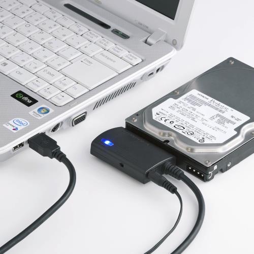サンワサプライ(Sanwa Supply) SATA-USB3.0変換ケーブル HDD/SSD/光学式ドライブ ケーブル長0.8m USB-CVIDE3 4,690円