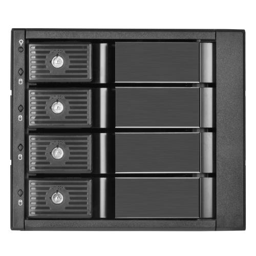 SilverStone FS304-12G 5inベイ 増設用 HDD/SSD 入れもの 熱っぽいつけ替える相応う SST-FS304-12G/国内置き目代わりになる店品
