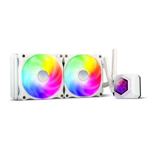 SilverStone 中央処理装置空調設備 240粍 液冷 SST-PF240W-ARGB-V2 Intel LGA 1851 AMD ソケット AM4 / AM5 相応う リフィル不必要 静音 【国内置き目代わりになる店品】