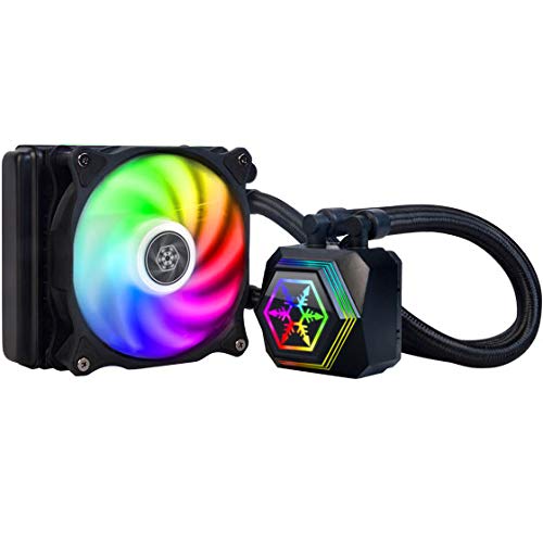 Silver Stone SilverStone ARGB対応 水冷クーラー リフィル不要簡易水冷 Intel/AMD ソケット対応ラジエーター SST-PF120-ARGB-V2 /国内正規流通品