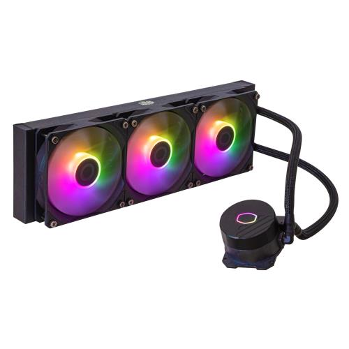 Cooler Master MasterLiquid 360L Core ARGB LGA1700 / AM5相応う 360粍放射体積み上げる 飾り気の無い水冷 中央処理装置冷房装置 MLW-D36M-A18PZ-R1 FN1929
