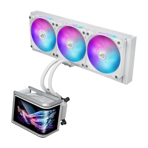 ASUS ROG Ryuo IV SLC 360 ARGB White Editio 6.67in AMOLED管する 積み上げる L字型 映写幕 中央処理装置冷房装置 ROG RYUO IV SLC 360 ARGB WHT 国内置き目代わりになる店品