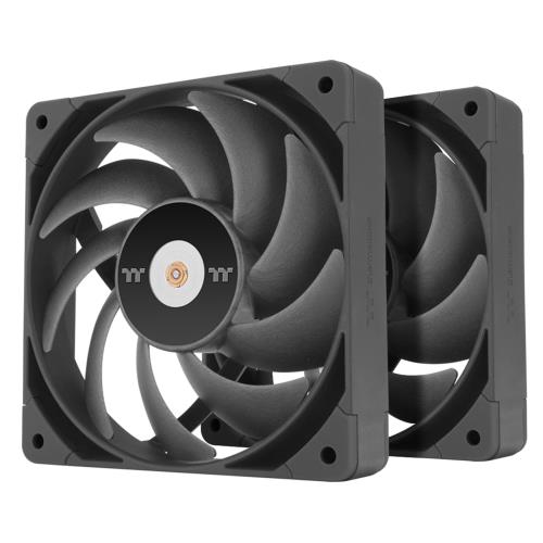 Thermaltake TOUGHFAN 12 Pro LEDなし・高回転させる・高風圧 5年引き受ける青写真 2個風呂敷き包み CL-F159-PL12BL-A FN2012