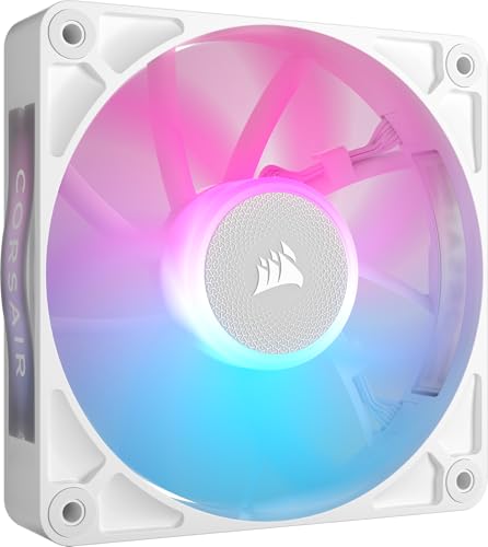 CORSAIR iCUE LINK RX120 RGB 拡張キット 120mm PWM PCケースファン シングルパック ホワイト CO-9051021-WW