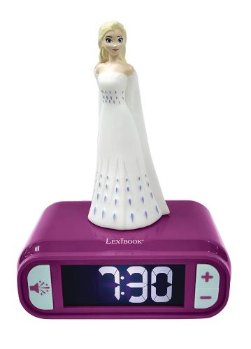 Lexibook ナイトライト目覚まし時計 アナと雪の女王 エルサ デジタル時計 置き時計 RL800FZ 正規品