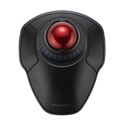 Kensington ケンジントン オービットワイヤレストラックボールウィズスクロールリング 黒いこと\u0026赤いこと K70992JP