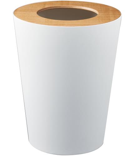 山崎実業(Yamazaki) ゴミ箱 トラッシュカン リン 丸型 ナチュラル 3198|アニメ雑貨アン&山梨のフルーツ