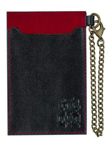 三英貿易 FAVORITE+ Leather Goods 本革パスケース(スーパーマリオブラザーズ) 革小物 高さ11cm