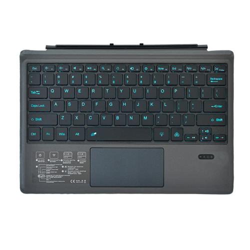 90日品質保証Surface pro3/4/5/6/7 bluetooth キーボード 7色 LED発光式 取付簡単 無線式 usb充電式 静音 ワイヤレスキーボード