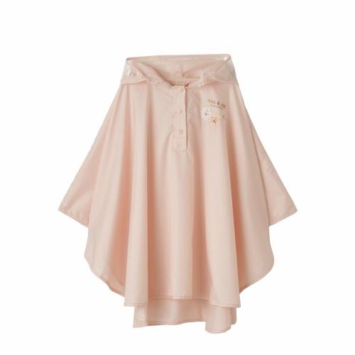 ムーンバット 【ポールアンドジョー】 レインコート 子供 キッズ 通学 レインポンチョ クリザンテーム 23-113-13306-03 ベージュ｜アニメ雑貨アン＆山梨のフルーツ