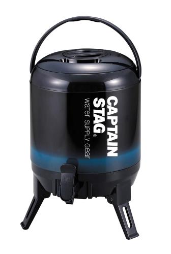キャプテンスタッグ(CAPTAIN STAG) ジャグ ウォータージャグ タンク 最後まで注げるジャグ 【容量6L/1栓】 保温・保冷タイプ ネイビー UE-2026