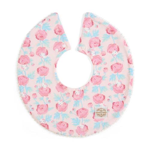 サンリオ(Sanrio Baby) スタイ ハローキティ キティちゃん hello kitty 30.5×29×0.3cm Sanrio Baby アパレル キャラクター 360度回転 綿100％ やわらかい 出産祝い オーガニックコットン サイズ調整可能 776386 SANRIO