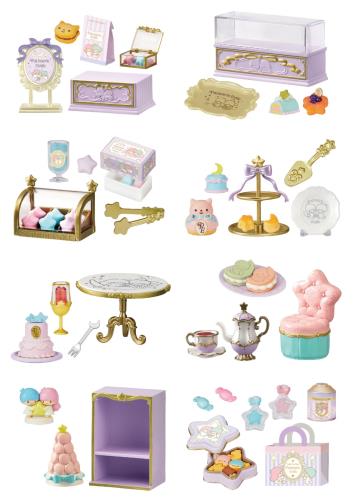 リーメント サンリオ LittleTwinStars キキ&ララのPatisserie Etoile 1BOX H115×W70×D50mm PVC