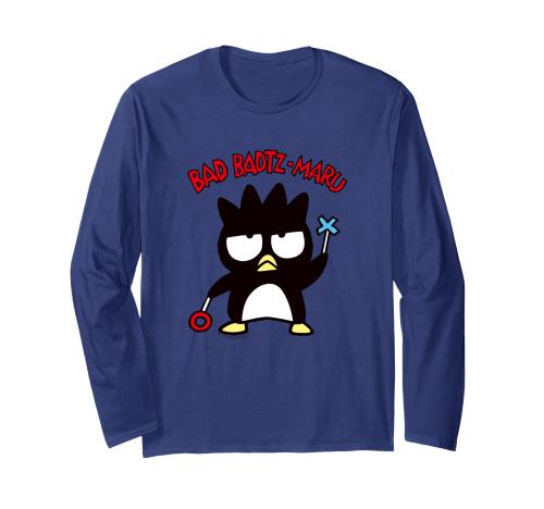 バッドばつ丸 まるばつジャッジ 長袖Tシャツ