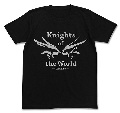 ナイトランサーの仮面Tシャツ[ランス・アンド・マスクス] サイズ：XL　カラー：BLACK画像