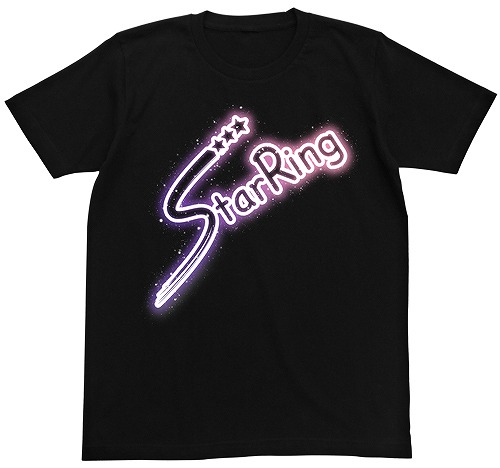 StarRingロゴTシャツ[アイドルメモリーズ] サイズ：XL カラー：BLACK画像