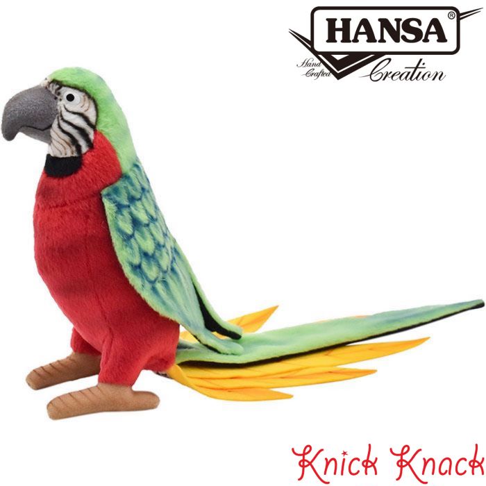HANSA ハンサ オウム色違い4匹セット ぬいぐるみ 楽天市場】HANSA ハンサ ぬいぐるみ6457 オカメインコ オウム おうむ