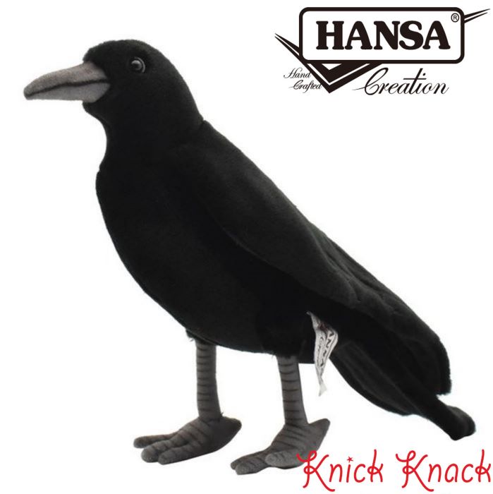 楽天市場】【送料無料】HANSA カラス BH6266 ハンサ リアル 動物