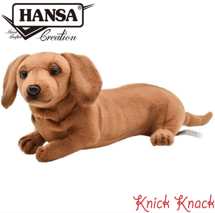 四季オリジナル　ミニチュアダックス　ぬいぐるみ　美品 楽天市場】HANSA ミニチュアダックスフンド(仔)39 L39(cm) 4002