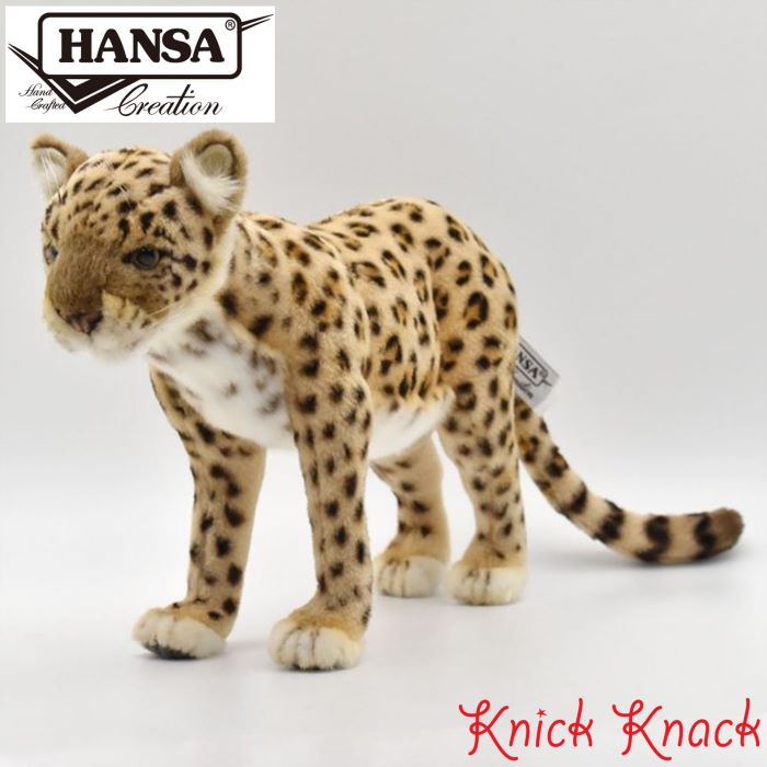 楽天市場】ハンサ【HANSA】ぬいぐるみ チーター34 : 逸品